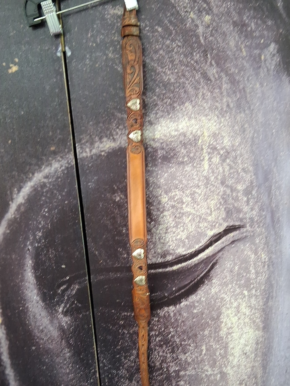 Silver Creek Collection Tooled Belt.